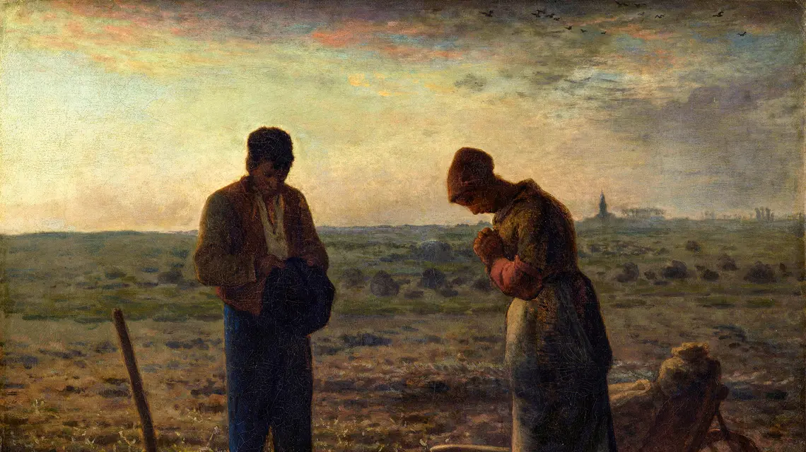 Anioł Pański, Jean-François Millet, 1859 r. fot. WIKIPEDIA