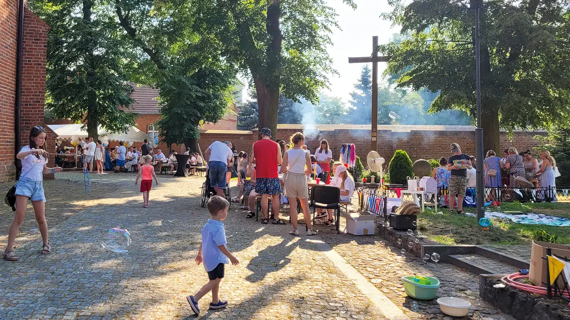 Festyn parafialny przy Bazylice Kolegiackiej w Środzie Wielkopolskiej, 28 czerwca 2026 r. | Fot. Hanna Sowa