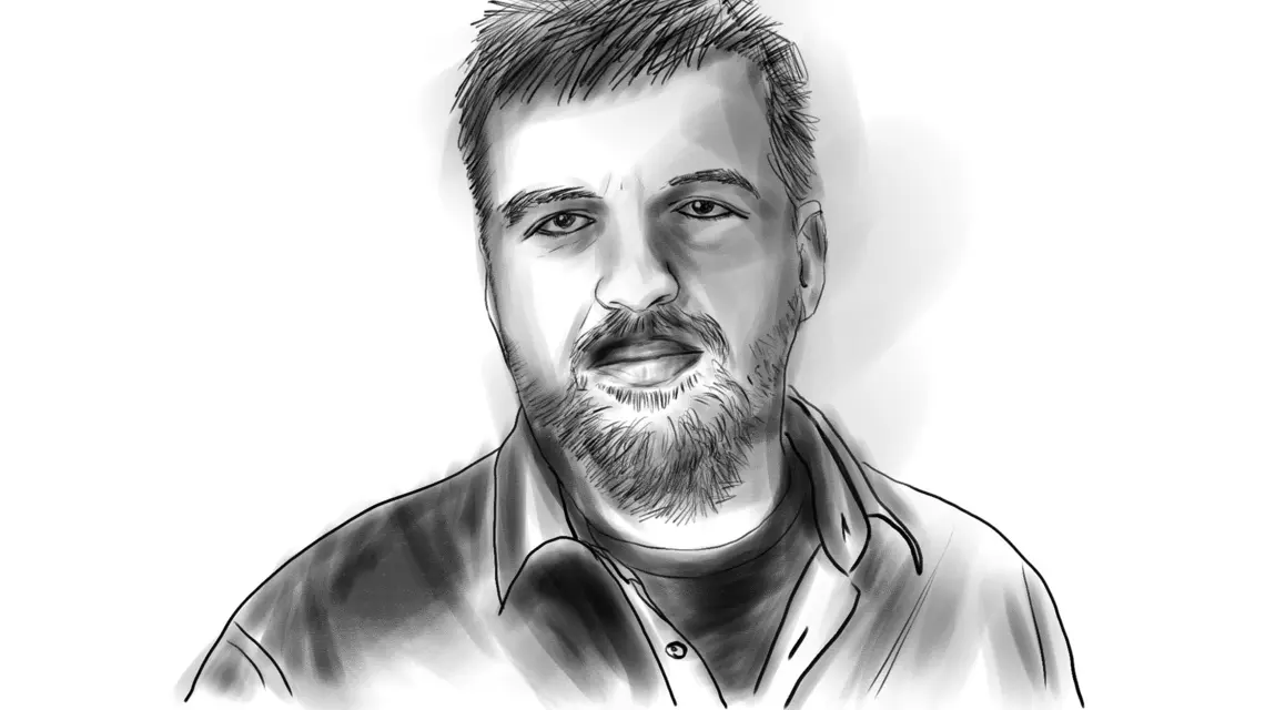 Prof. Fryderyk Zoll | Rys. Zosia Komorowska/PK