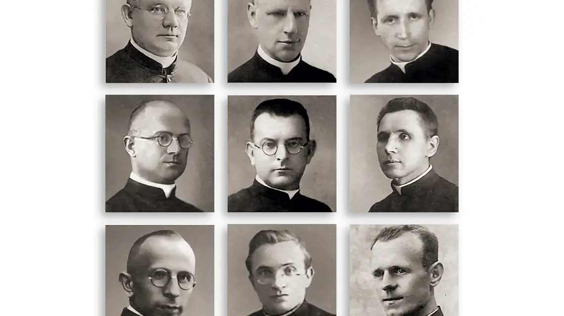 Ks. Jan Świerc i jego ośmiu towarzyszy | fot. Materiay prasowe Salezjanie.pl
