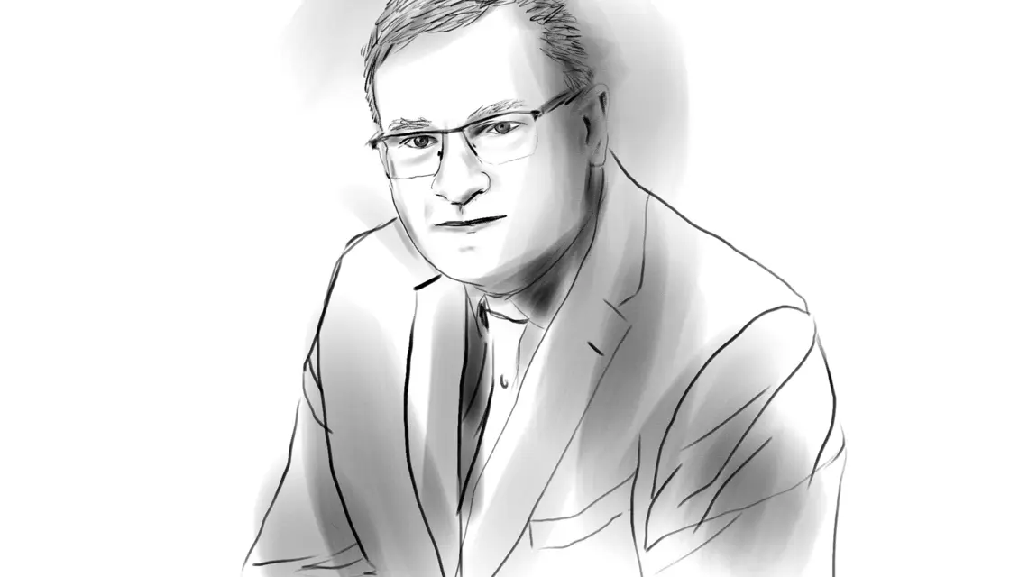 Ks. prof. Piotr Majer | Rys. Zosia Komorowska/PK