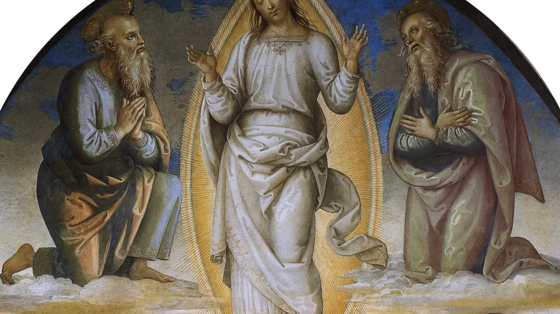 Pietro Perugino, Przemienienie Pańskie, ok. 1500 r. | fot. Wikipedia