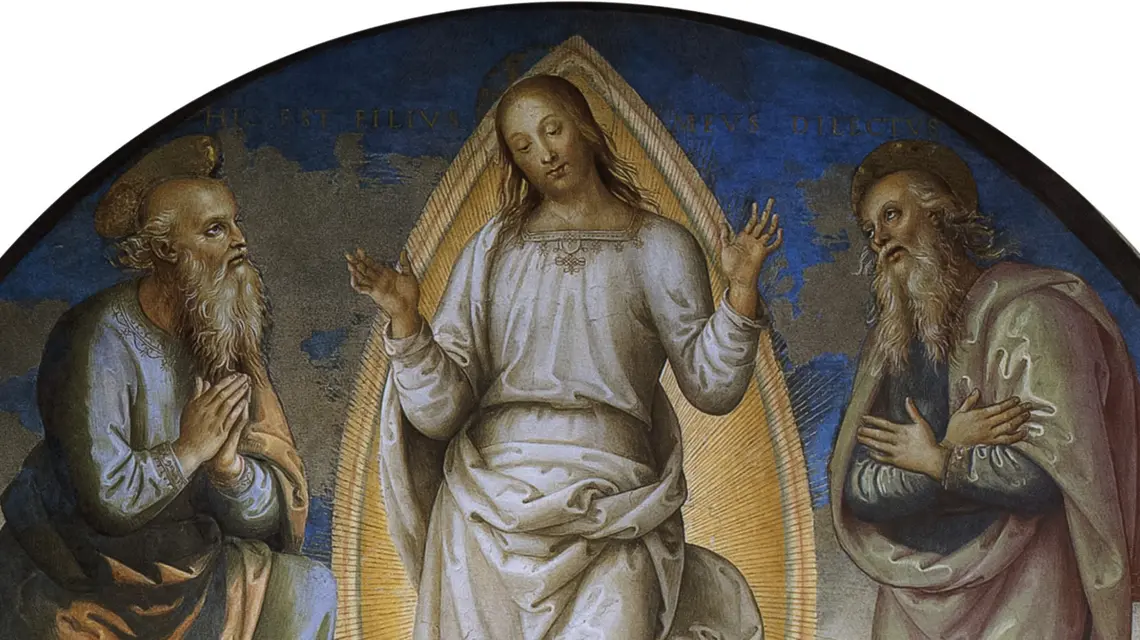 Pietro Perugino, Przemienienie Pańskie, ok. 1500 r. | fot. Wikipedia