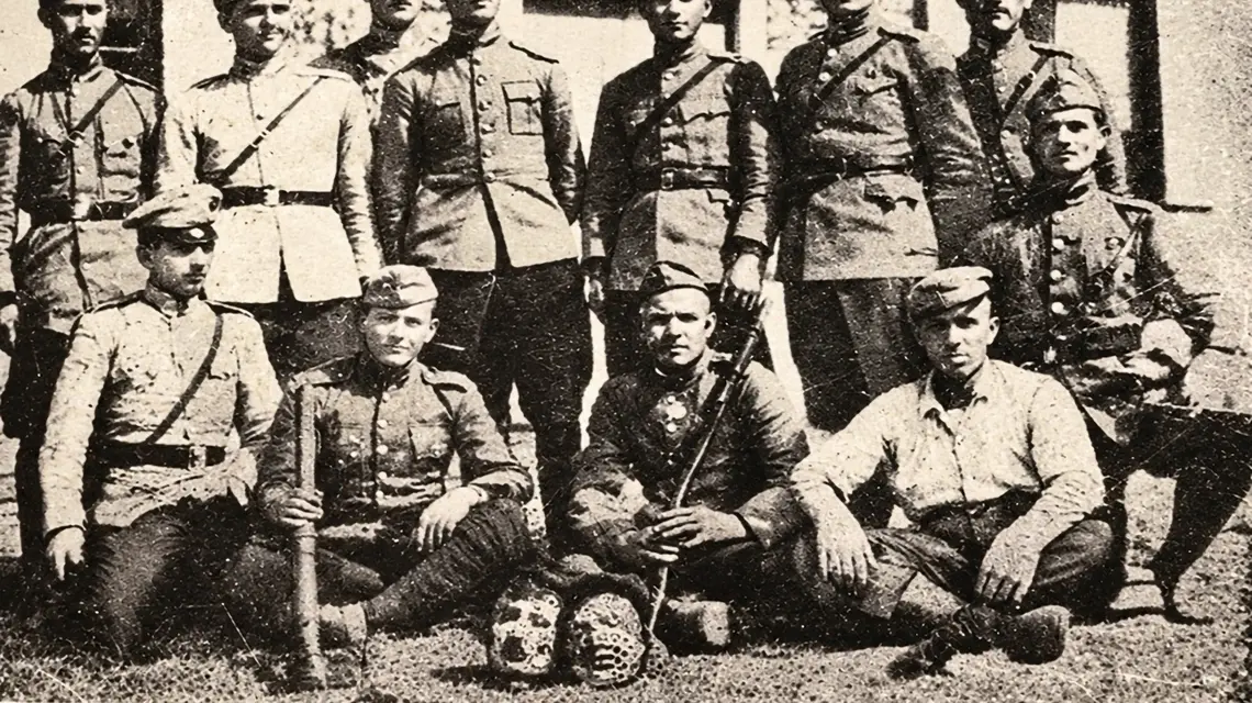 Bułgarscy żołnierze stłumili greckie powstanie w Dramie tyleż skutecznie, co okrutnie | Fot. Wikipedia
