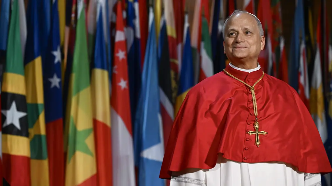 Papież Leon XIV odwiedza siedzibę UNESCO podczas swojej podróży apostolskiej do Francji. Paryż, 25 września 2026 r. Fot. IMAGO/VATICAN MEDIA/ Catholic Press Photo/Imago Stock and People / EastNews