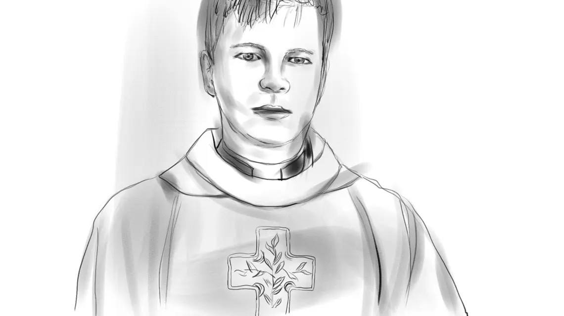 Ks. Jarosław Magierski | Rys. Zosia Komorowska/PK