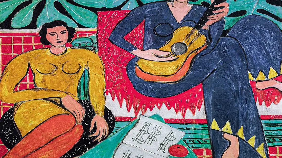 Henri Matisse, Muzyka, 1939 r. | Fot. Materiały prasowe/Wydawnictwo Znak