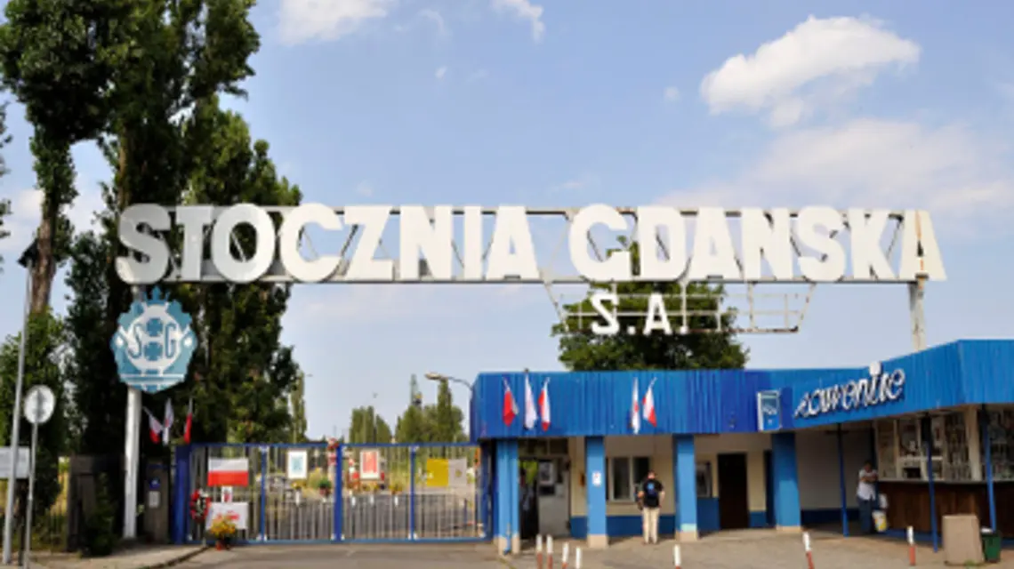 Brama numer 2 stoczni gdańskiej 
