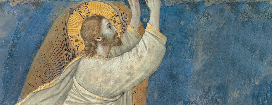 Wniebowstąpienie Chrystusa, Giotto di Bondone, fot. Hulton Fine Art Collection/Getty Images