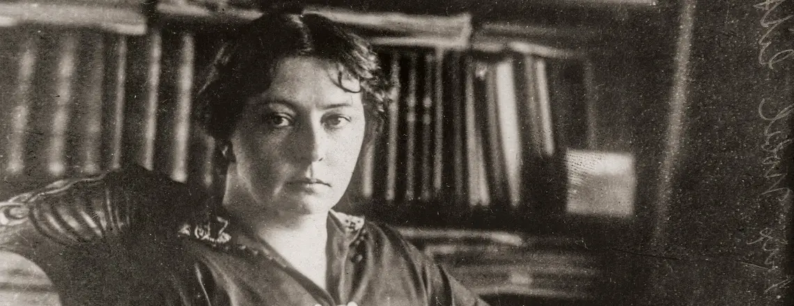 Sigrid Undset – norweska pisarka, laureatka Nagrody Nobla w dziedzinie literatury z 1928 r. Portret wykonany około 1920 r. fot. AKG Images/EAST NEWS