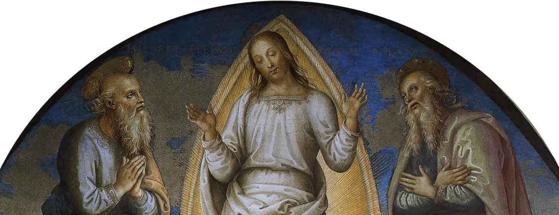 Pietro Perugino, Przemienienie Pańskie, ok. 1500 r. | fot. Wikipedia
