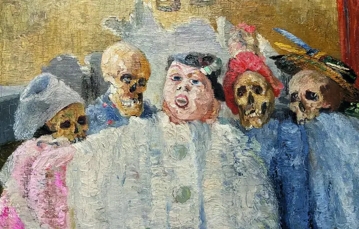 Wystawa Czarny karnawał. Ensor/Wojtkiewicz/fot. materiały prasowe MNW