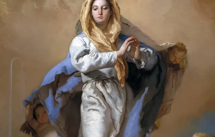 Giovanni Battista Tiepolo, Niepokalane Poczęcie, 1767 r./fot. Wikimedia Commons