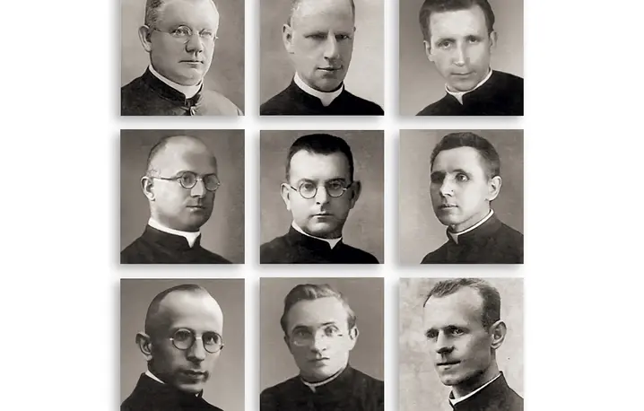 Ks. Jan Świerc i jego ośmiu towarzyszy | fot. Materiay prasowe Salezjanie.pl