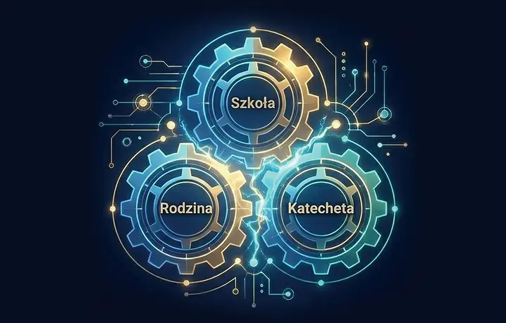 Edukacja wymaga współpracy z rodzicami uczniów. Dla nich zostanie przygotowany specjalny cykl webinarów | fot. Materiały prasowe Strefy Katechety
