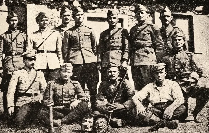Bułgarscy żołnierze stłumili greckie powstanie w Dramie tyleż skutecznie, co okrutnie | Fot. Wikipedia