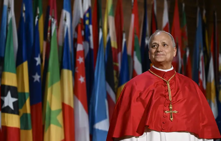 Papież Leon XIV odwiedza siedzibę UNESCO podczas swojej podróży apostolskiej do Francji. Paryż, 25 września 2026 r. Fot. IMAGO/VATICAN MEDIA/ Catholic Press Photo/Imago Stock and People / EastNews