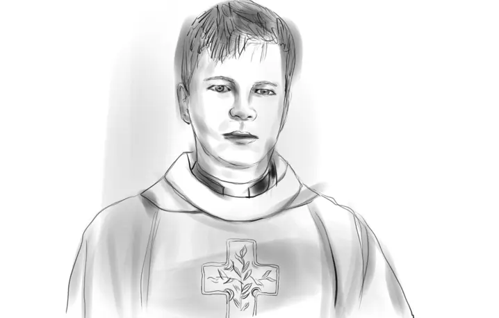 Ks. Jarosław Magierski | Rys. Zosia Komorowska/PK
