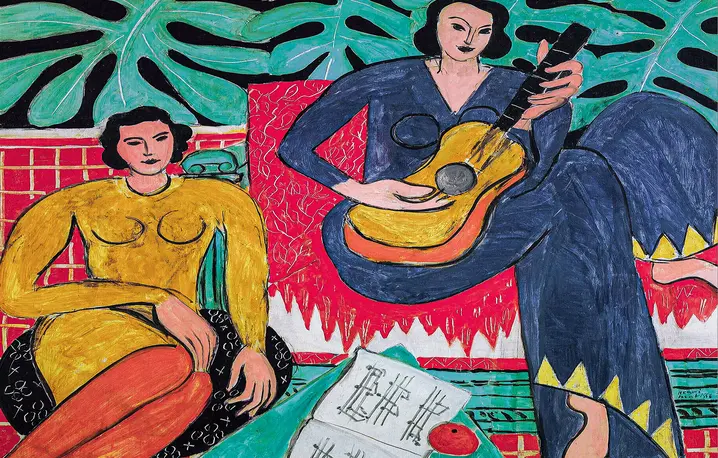 Henri Matisse, Muzyka, 1939 r. | Fot. Materiały prasowe/Wydawnictwo Znak