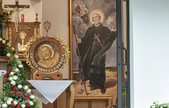 Ogólnopolska Pielgrzymka Rodzin Rolniczych do Sanktuarium św. Andrzeja Boboli w Strachocinie, 26 czerwca 2021 r. | fot. Wojciech Zatwarnicki/Reporter/East News
