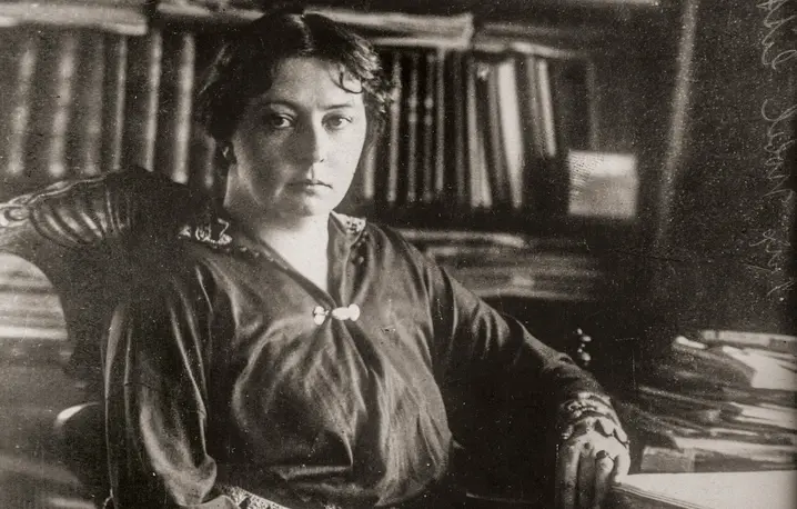 Sigrid Undset – norweska pisarka, laureatka Nagrody Nobla w dziedzinie literatury z 1928 r. Portret wykonany około 1920 r. fot. AKG Images/EAST NEWS