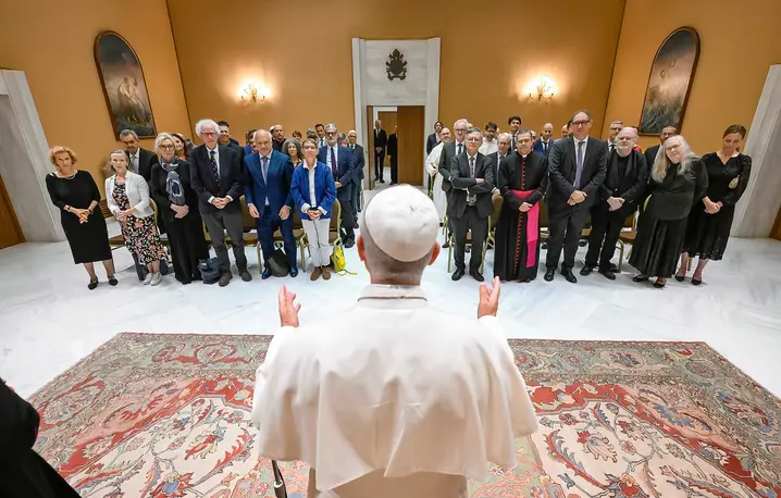 Audiencja dla pisarzy z okazji 100-lecia watykańskiego wydawnictwa Libreria Editrice Vaticana, Watykan, czerwiec 2026 r. | Fot. Vatican NewS/KAI