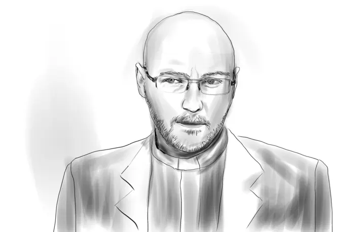 ks. dr Piotr Studnicki | rys. Zosia Komorowska/PK