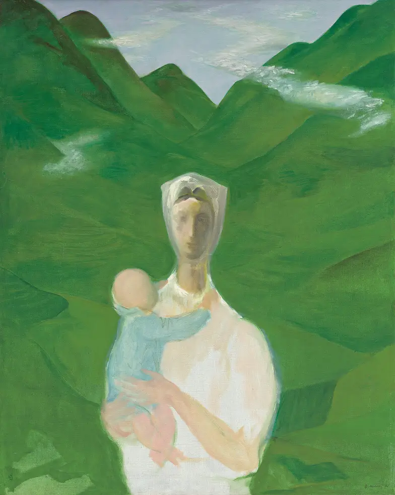 Dezider Milly, Madona slovenských hôr, 1965 r. fot. Materiały prasowe